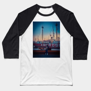 Pier 17, Seaport, Manhattan, New York City Baseball T-Shirt